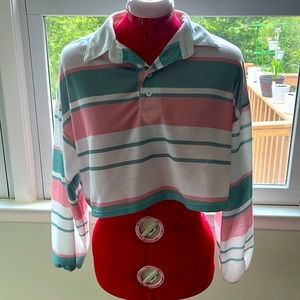 Cropped shein shirt